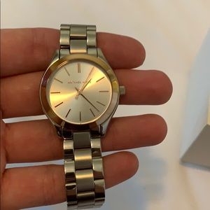 Two tone Michael kors Watch